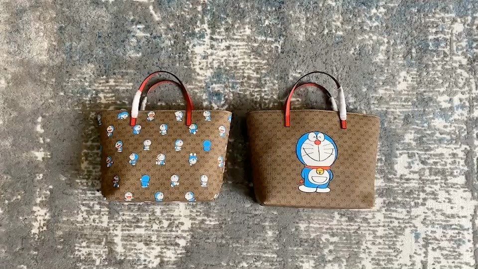 超レア【グッチ】ドラえもん x グッチ トートバッグ