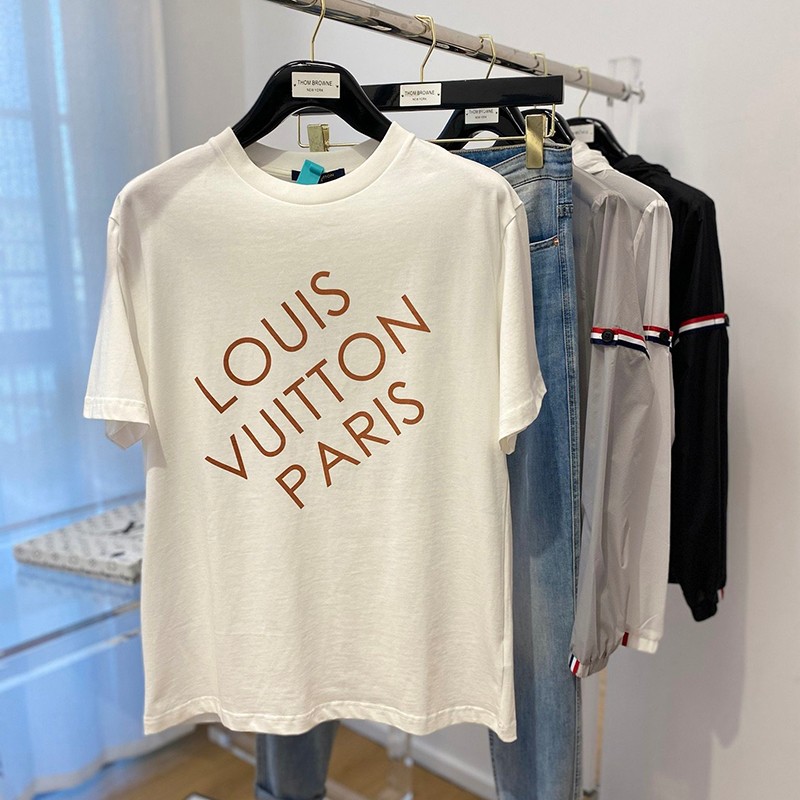 最安値挑戦 ルイヴィトン Tシャツ 偽物 ニット メゾンLVクルーネック 1A99ZT