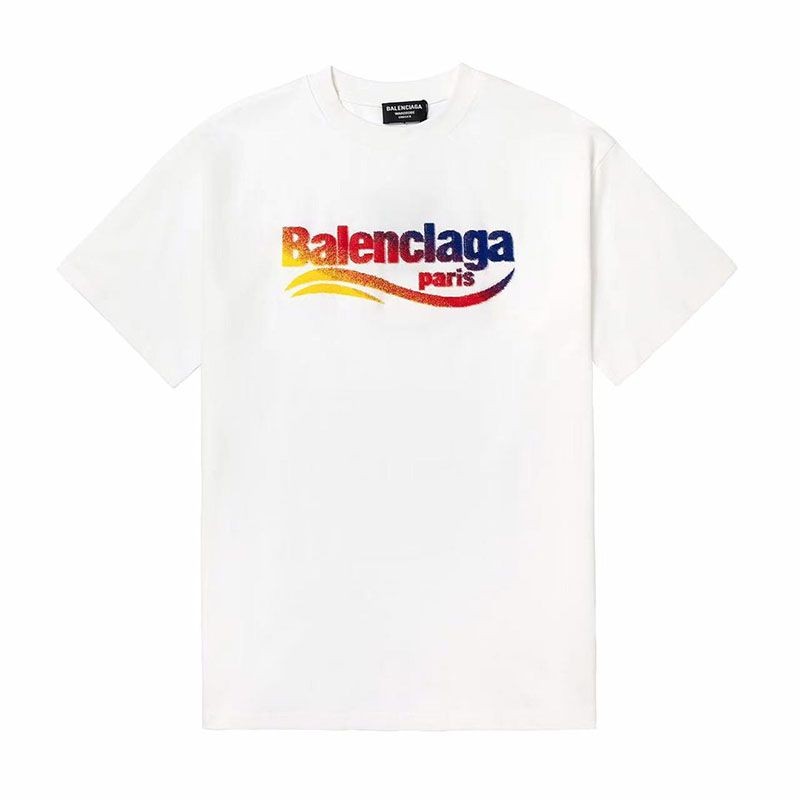 超話題!バレンシアガ★ロゴ半袖Tシャツ スーパーコピー オーバーサイズ bad67084