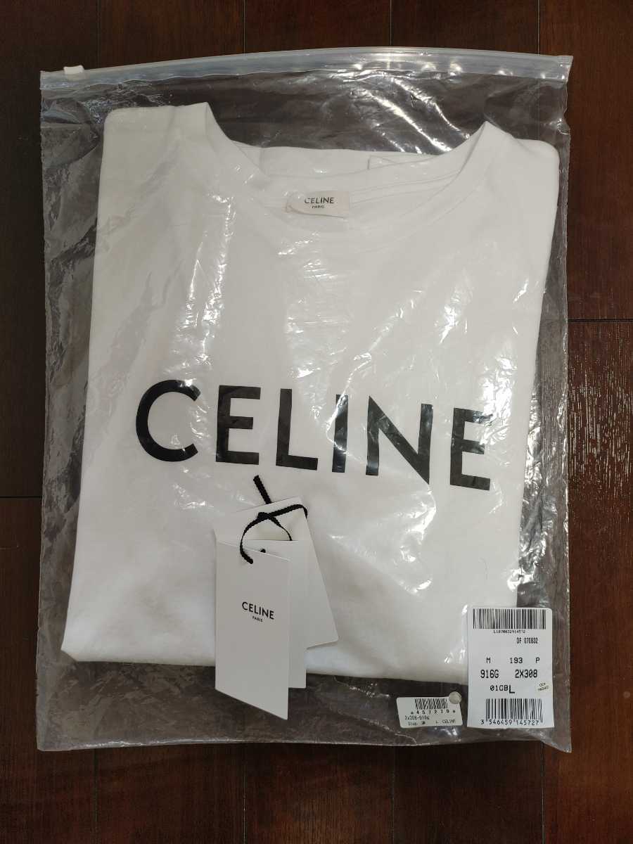 ★超人気★セリーヌ Tシャツ 偽物*クルーネック ロゴ*セレブも愛用 2X308916G
