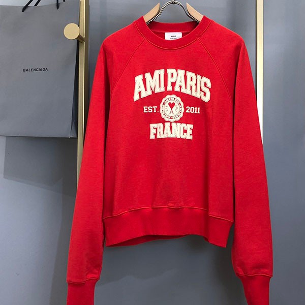 アミ パリス FRANCE スウェットシャツ スーパーコピー aml22433
