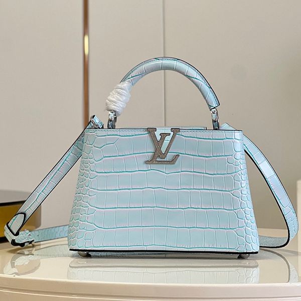 送料込 ルイヴィトン カプシーヌ ハンドバッグ 偽物 vuu98557