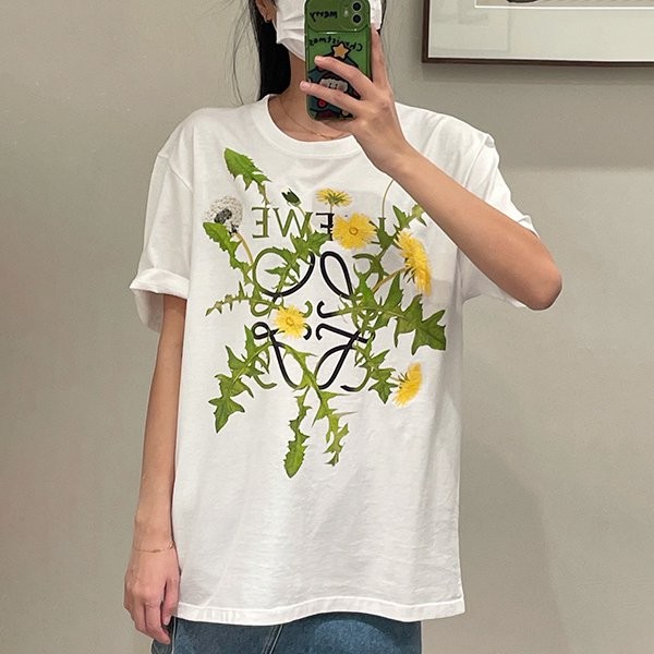 新色登場★ロエベ アナグラム Tシャツ 偽物 lok47268