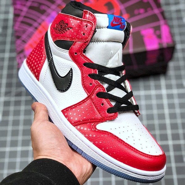ナイキ エアージョーダン 偽物 スプリングコート ナイキ Air Jordan 1 High Spider-Man nav00082